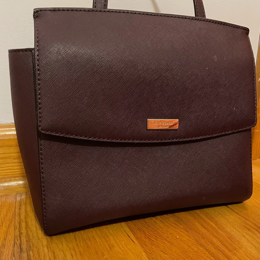 Kate Spade Burgundy Purse Price Dropped to 28.00 - Picture 3 of 8
